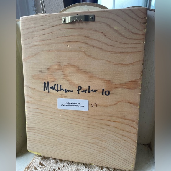 Yellow & Blue Bird Wall Art Hand Painted on Wood - Picture 9 of 12